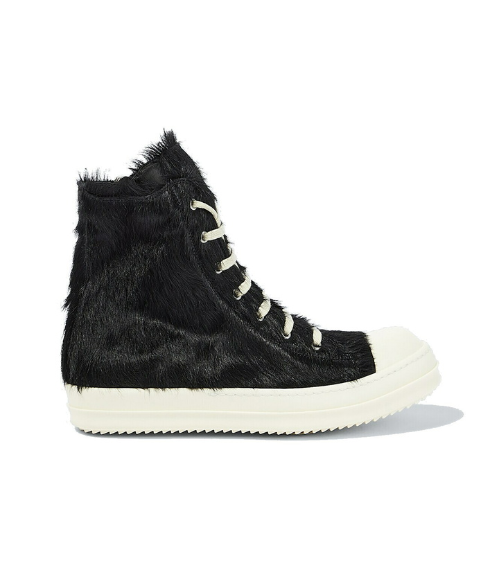 Photo: Rick Owens Calf hair sneakers