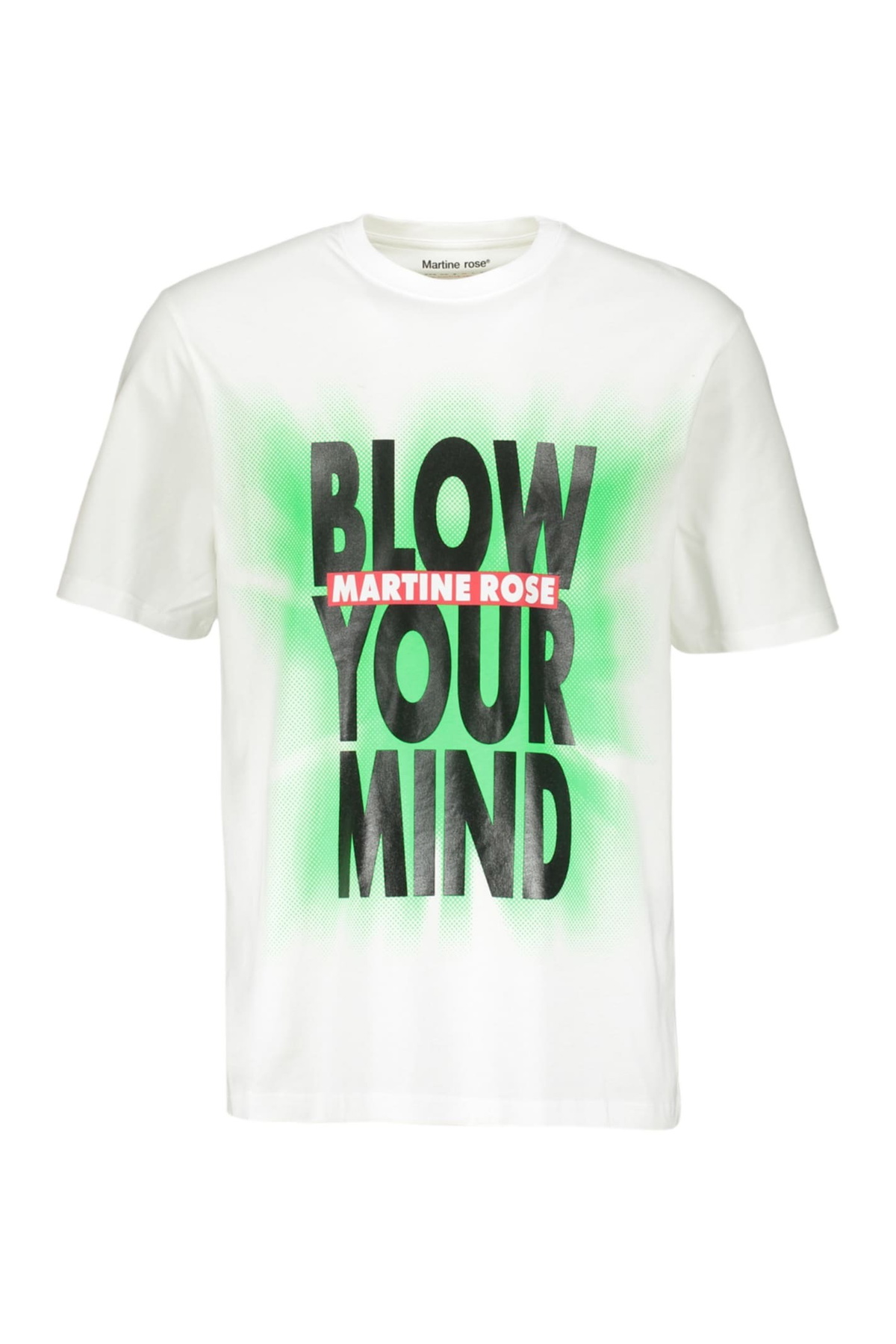 ★MARTINE ROSE★ M BLOW YOUR MIND T-SHIRT WHITE CLASSIC TSHI Martine Rose Black Classic T-Shirt Martine Rose