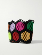 LU BY LU - Rubix Recycled Beaded Messenger Bag