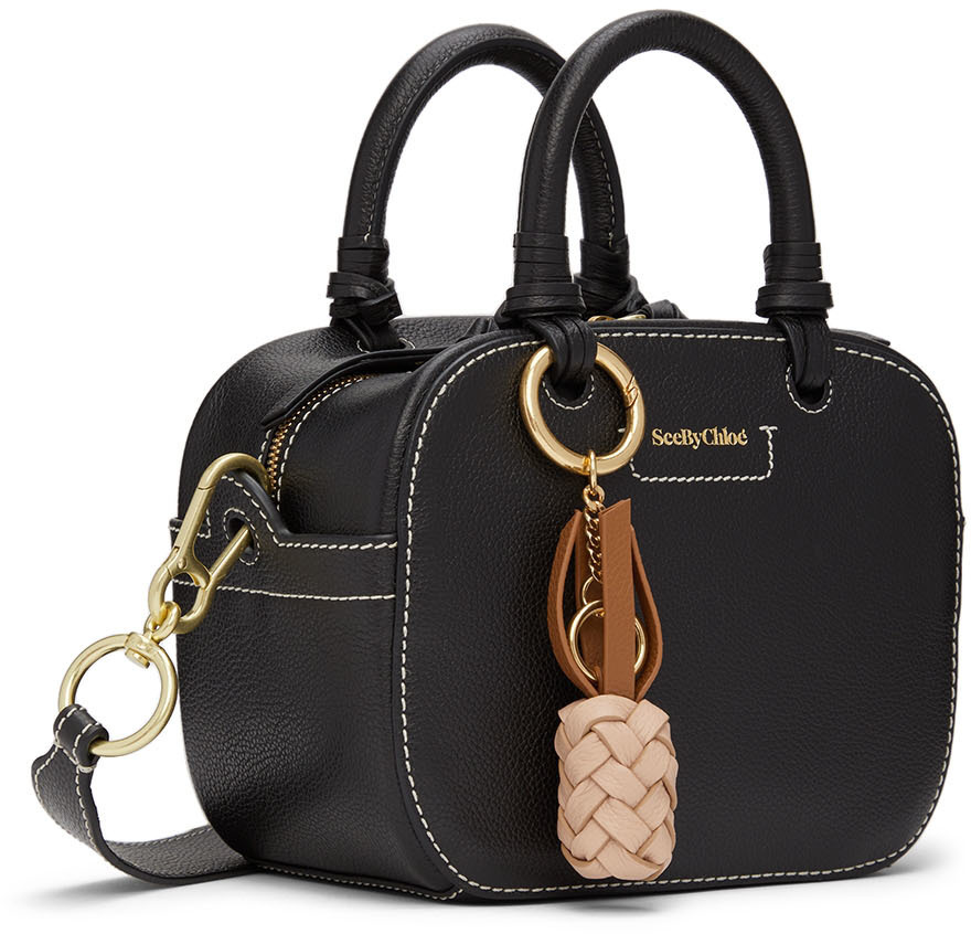 See by Chloé Black Small Cecilya Bowling Bag