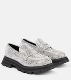 Alexander McQueen - Wander crystal-embellished loafers