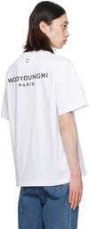 Wooyoungmi White Printed T-Shirt