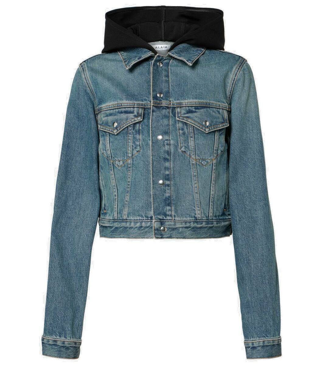 【アライア】 Jackets - Denim Jackets ジャケット ALAÏA 1991 Blue Denim Jacket & Pants Set (XS) - Emerieu