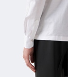 Kiton Cotton poplin polo top