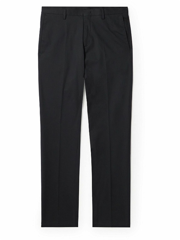 Photo: Paul Smith - Tapered Organic-Cotton Twill Trousers - Blue