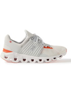 ON - Cloudswift Rubber-Trimmed Recycled Mesh Running Sneakers - Neutrals