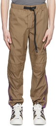 Billionaire Boys Club Brown Nylon Trousers