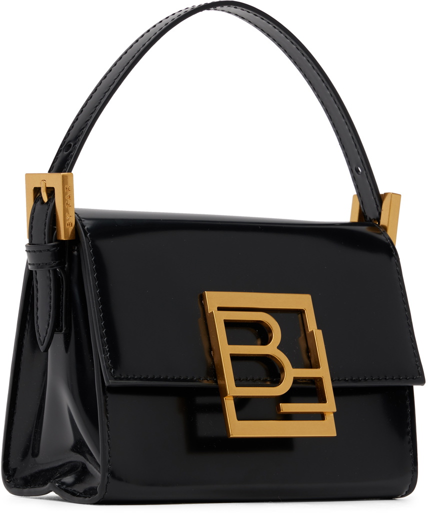 BY FAR Black Fran Shoulder Bag