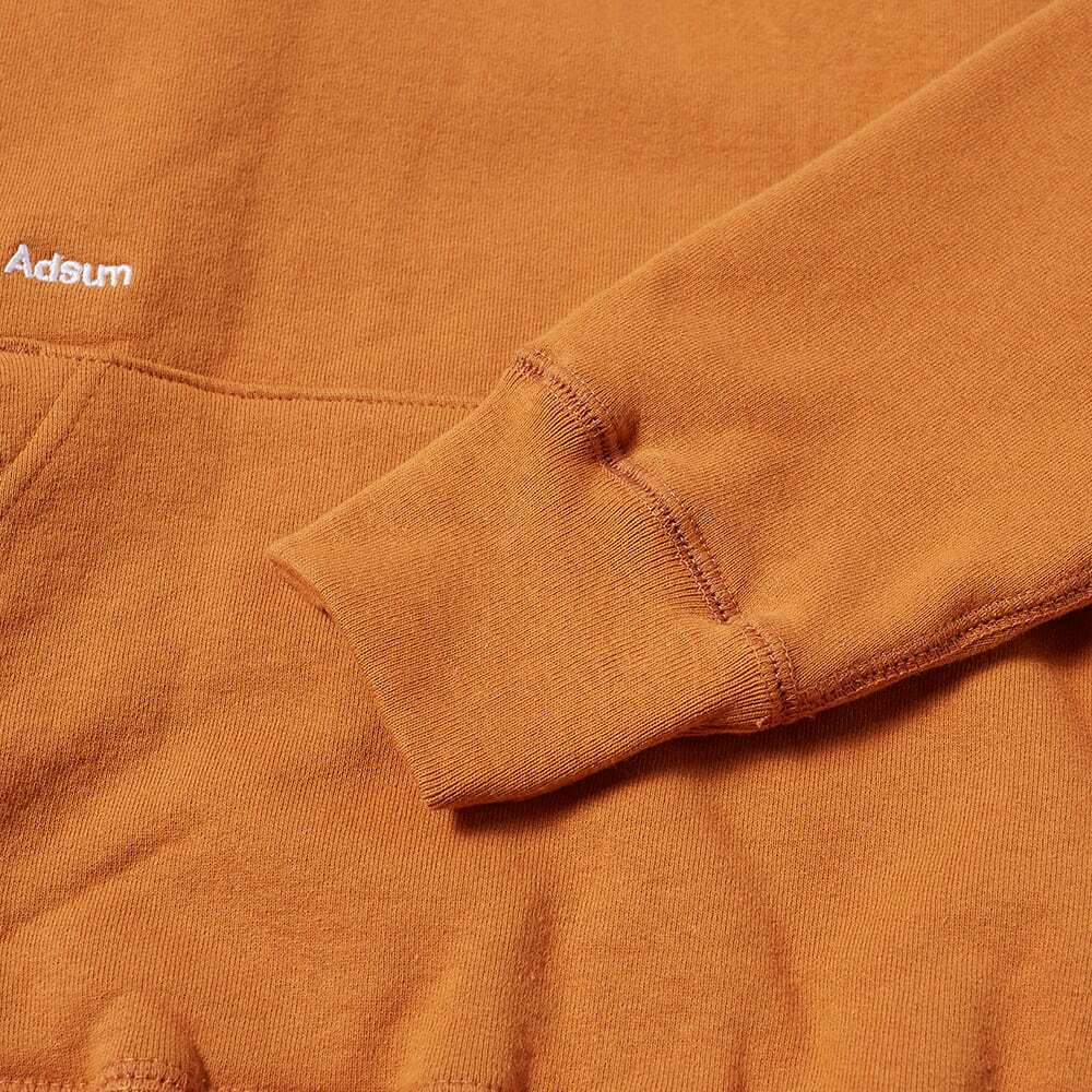 Adsum Men's Core Logo Hoody in Light Umber Adsum