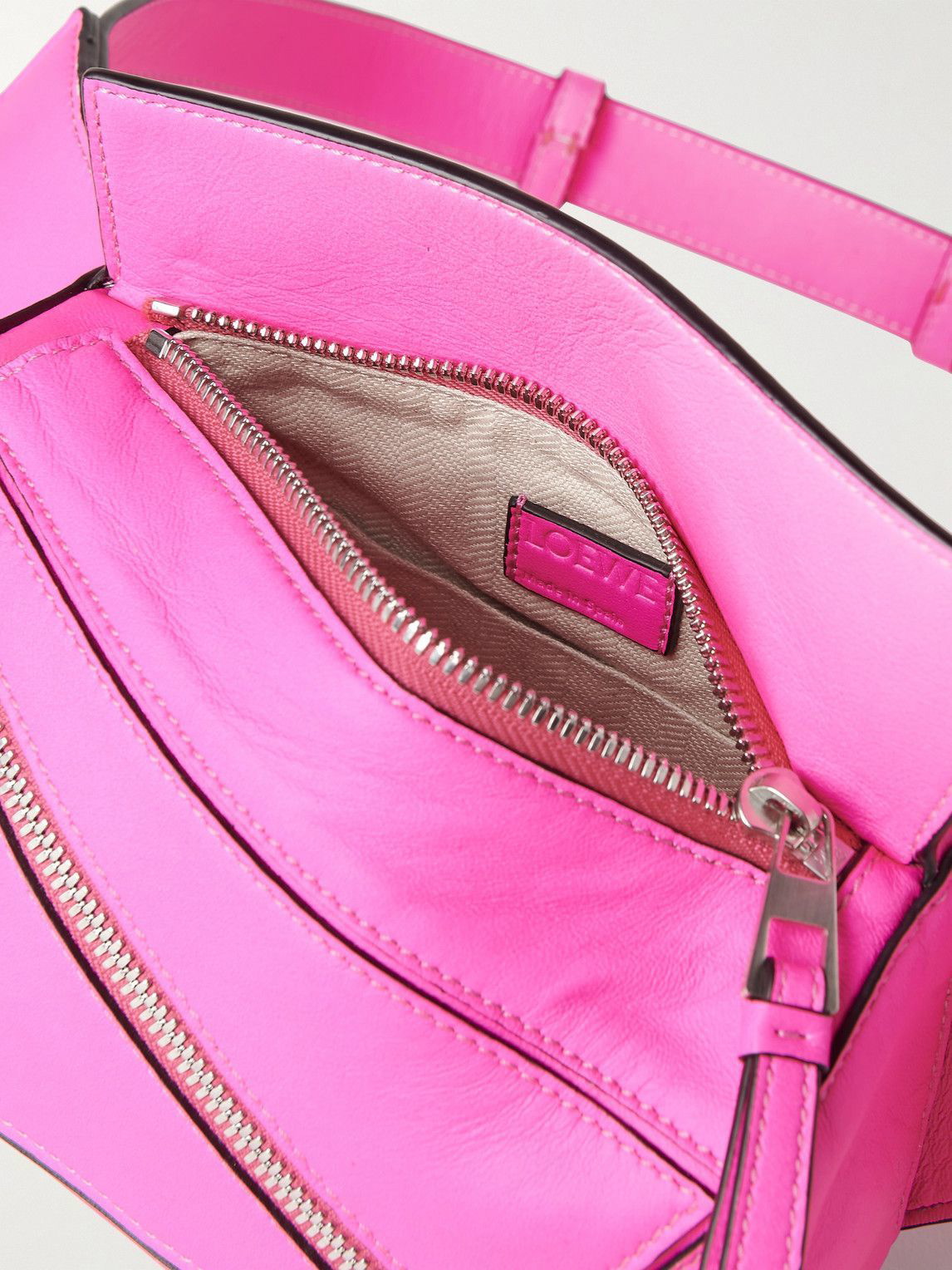Loewe Puzzle Bag Leather Mini at 1stDibs  loewe mini puzzle bag pink, loewe  mini puzzle pink, loewe puzzle bag pink