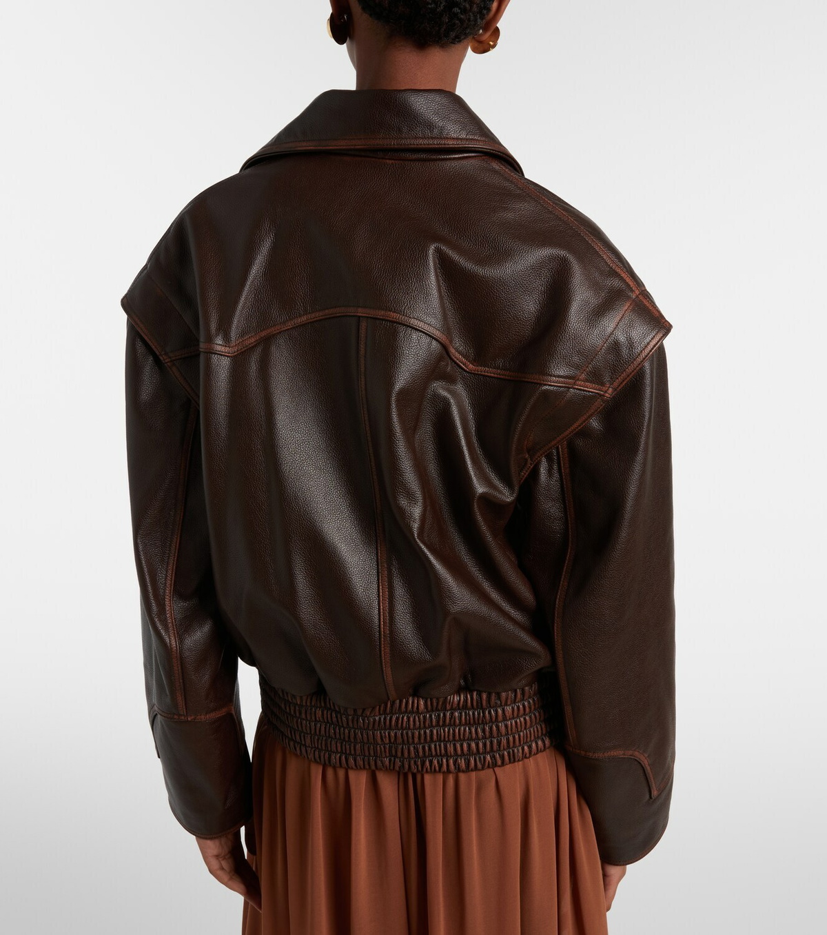 Jacques Wei Leather biker jacket
