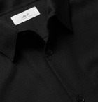 Mr P. - Cotton and Cashmere-Blend Shirt - Black