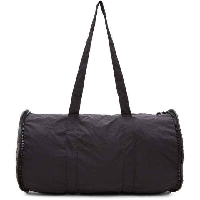 Photo: Bottega Veneta Black Round Pouch Duffle Bag