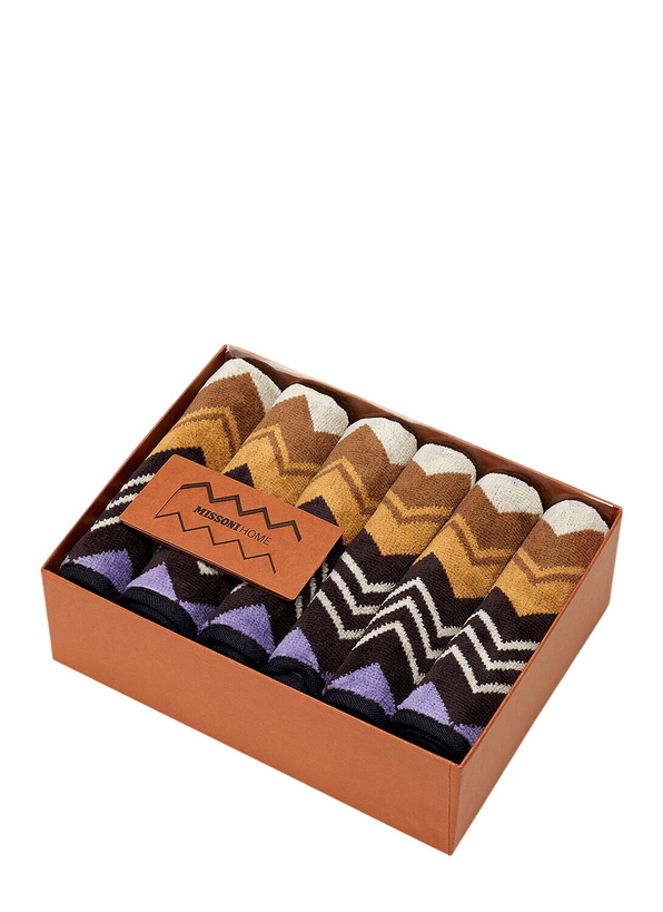 Photo: Missoni Set of Six Giacomo Face Towels