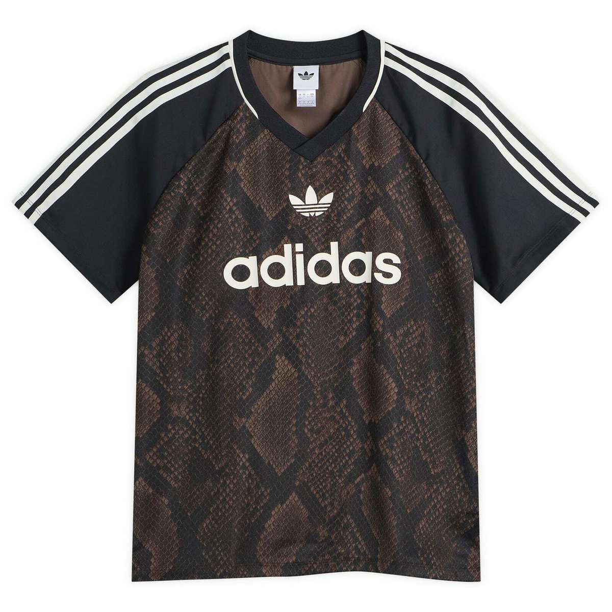 Adidas Women's Satin Jersey in Earth Strata/Aurora Coffee