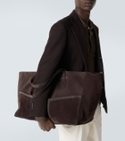 Métier Sergeant suede duffel bag