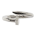 Stolen Girlfriends Club Silver Twisted Bolt Ring