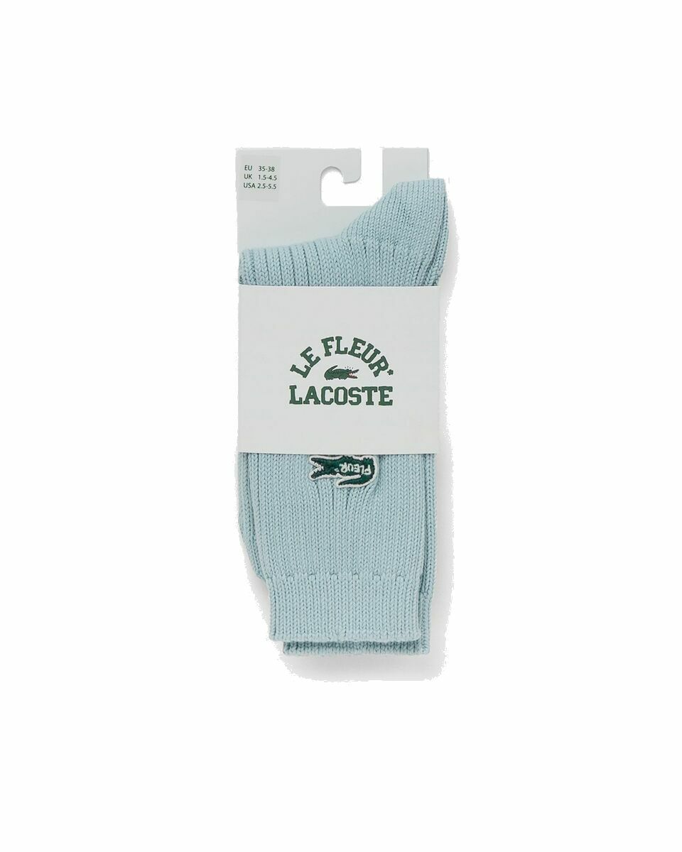 Photo: Lacoste X Le Fleur Socken Blue - Mens - Socks