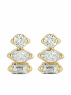Dana Rebecca Designs 14K Yellow Gold Alexa Jordyn Diamond Stud Earrings