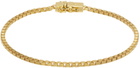 Tom Wood Gold Square Bracelet
