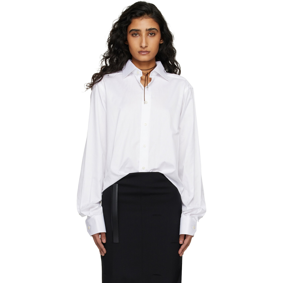 HODAKOVA White Flip Shirt
