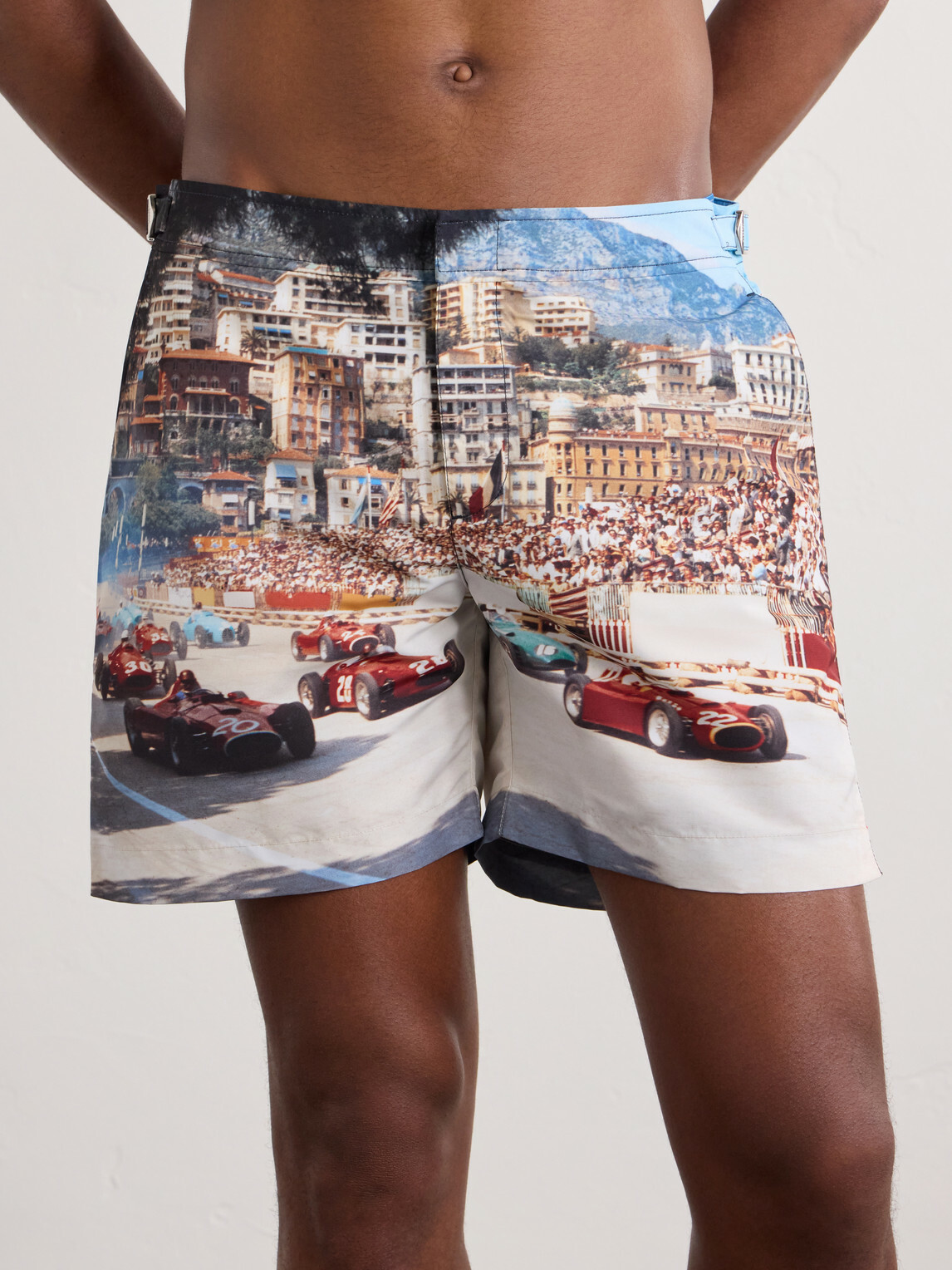 Orlebar Brown - Bulldog Straight-Leg Mid-Length Printed Swim Shorts - Multi