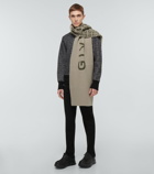 Givenchy - Wool and cashmere logo scarf