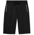 Maison Margiela - Wide-Leg Virgin Wool Drawstring Shorts - Men - Black