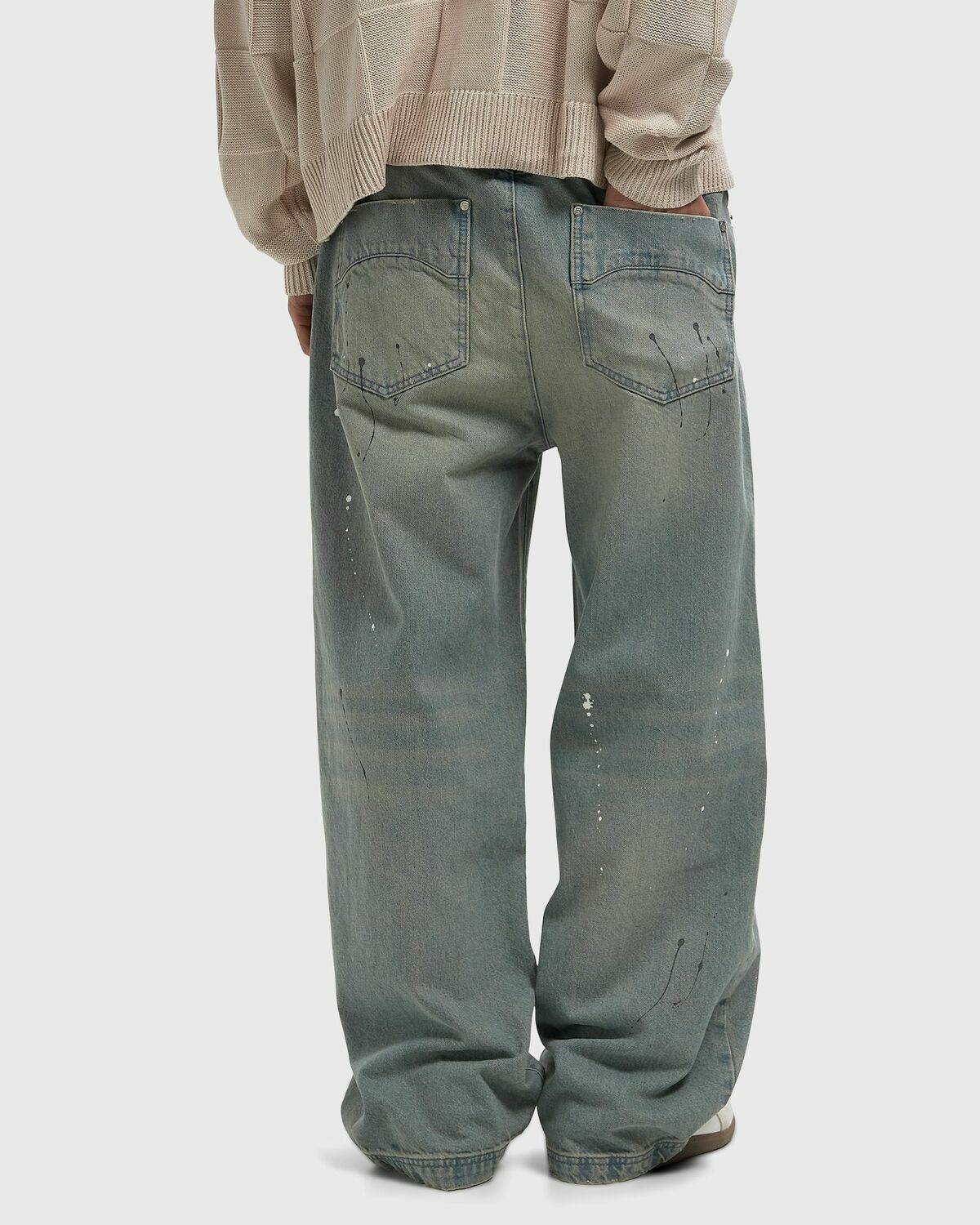 STUDDED DENIM