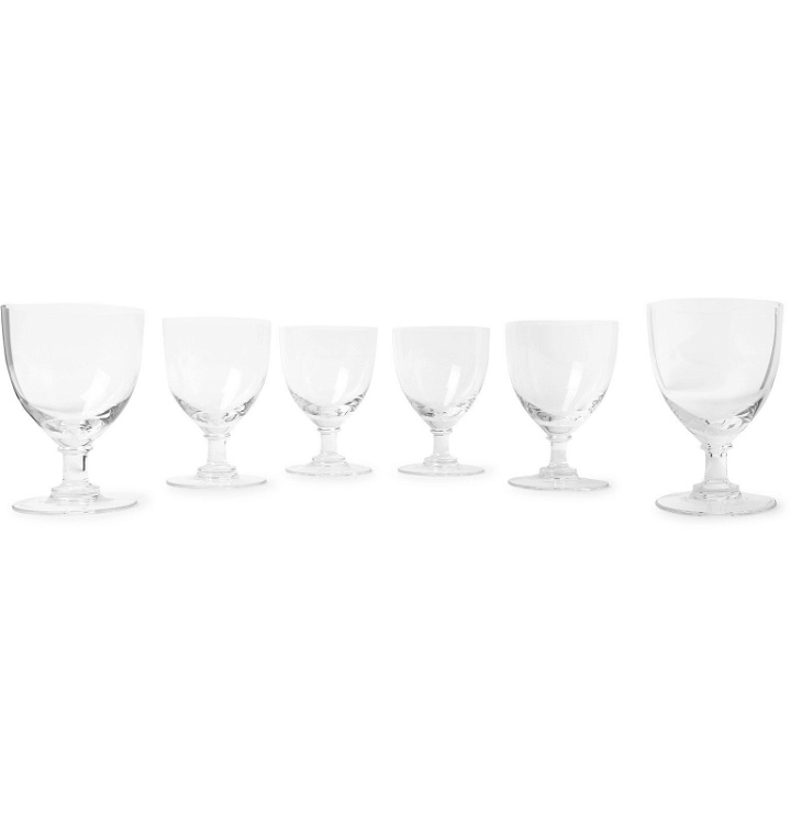 Photo: The Wolseley Collection - Set of Six Crystal Wine Glasses - Neutrals
