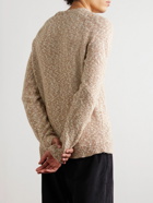 A Kind Of Guise - Khalid Cotton and Cashmere-Blend Sweater - Neutrals