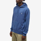 Polo Ralph Lauren Men's Loopback Fleece Hoodie in Light Navy