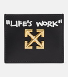 Off-White - Jitney printed leather card holder