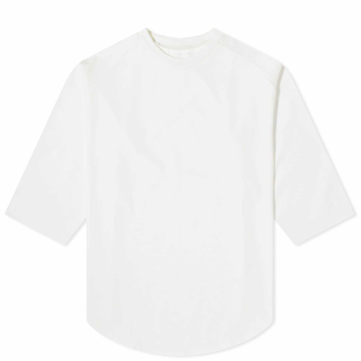 Photo: SOPHNET. Men's Raglan Sleeve Wide Football T-Shirt in White