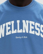 Sporty & Rich Wellness Ivy T Shirt Dip Dye Blue - Mens - Shortsleeves