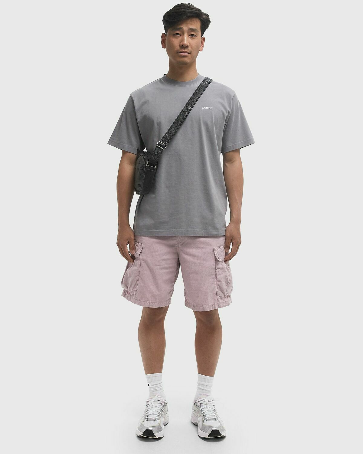 Parel studios BP Tee Grey Mens Shortsleefe