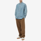 thisisneverthat Men's Washed Denim Shirt in Light Blue