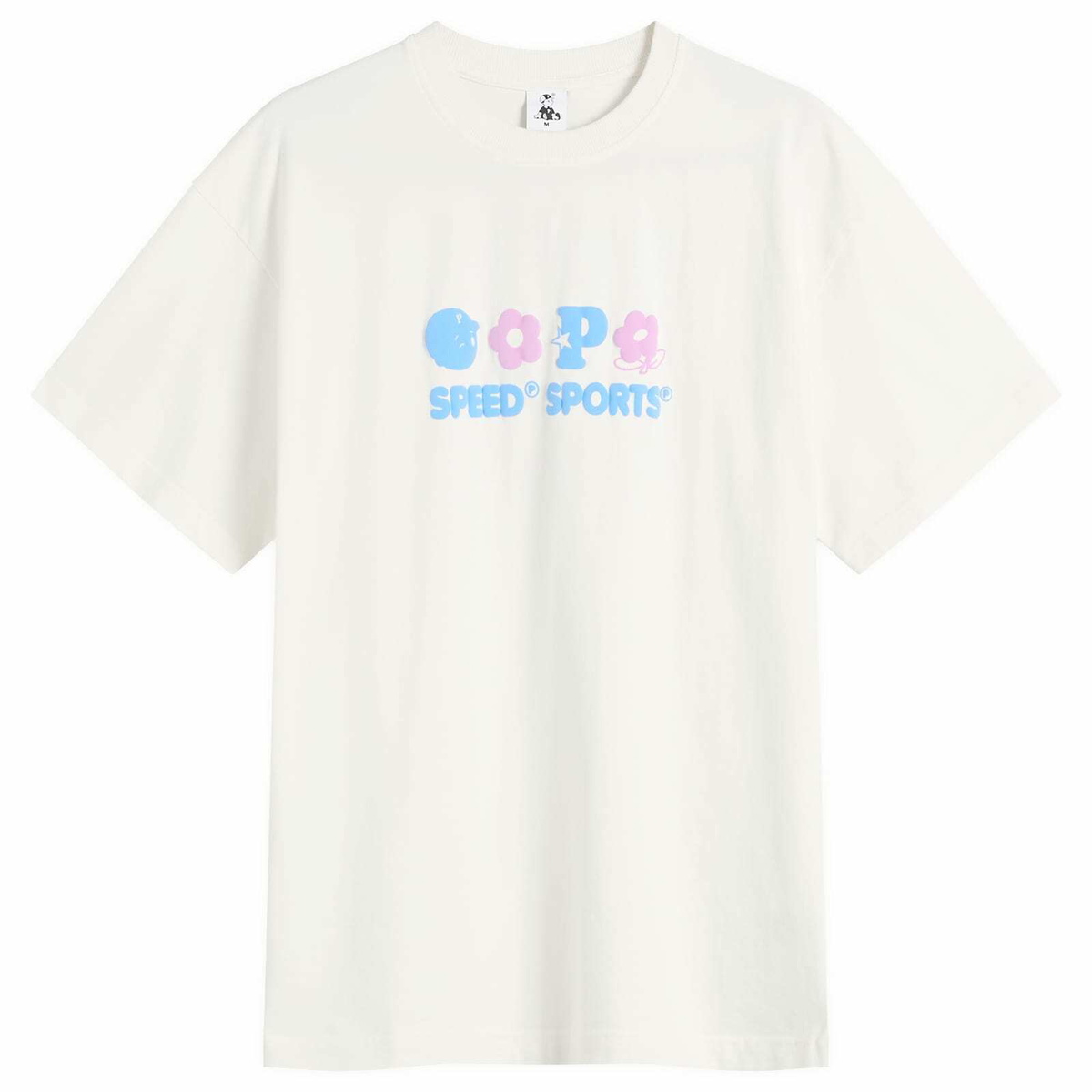 Pawa Speed Sports Men's Multi Monogram T-Shirt in Cream