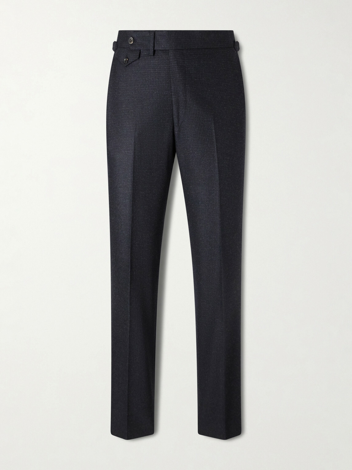 J. Mueser - Waverly Straight-Leg Virgin Wool Suit Trousers - Blue