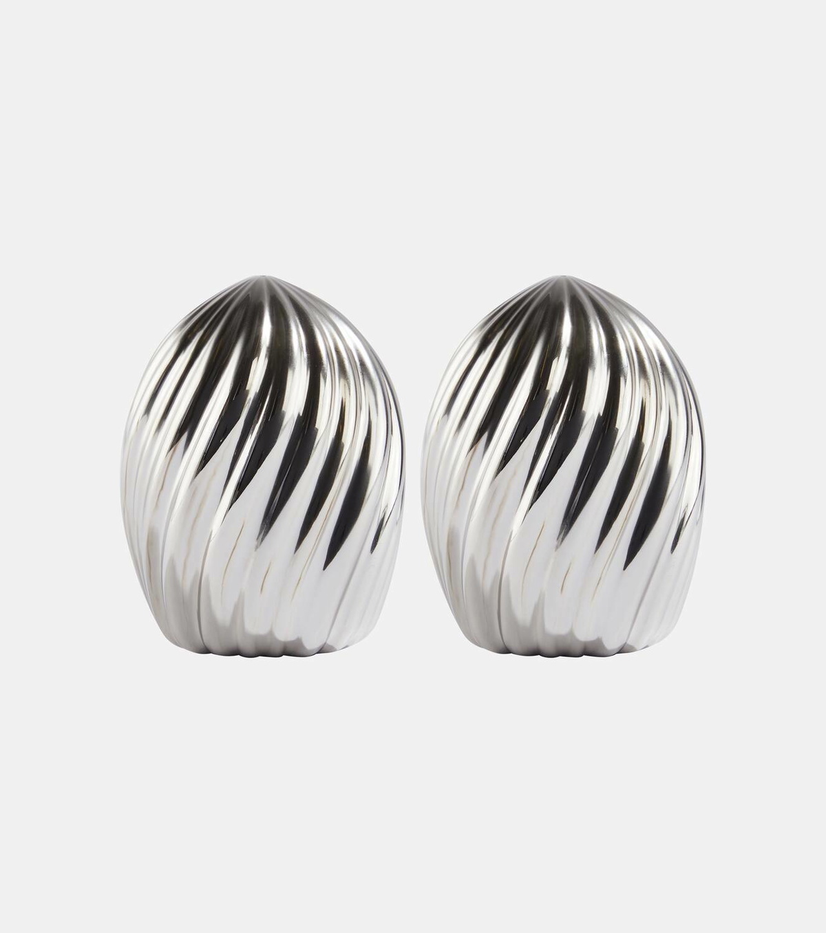 L'Objet Ripple Spice Jewels salt and pepper shakers