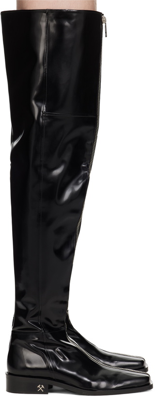 Photo: GmbH Black Adem Overknee Boots