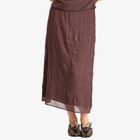 Samsøe Samsøe Women's Savira Midi Skirt in Raisin