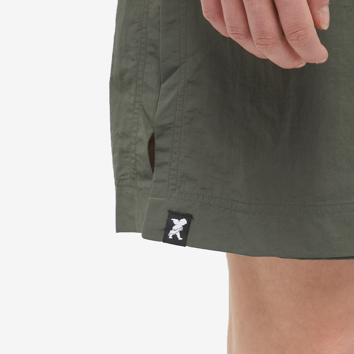 Peachy Den Women's Mimi Midi Skirt in Slate Green Peachy Den