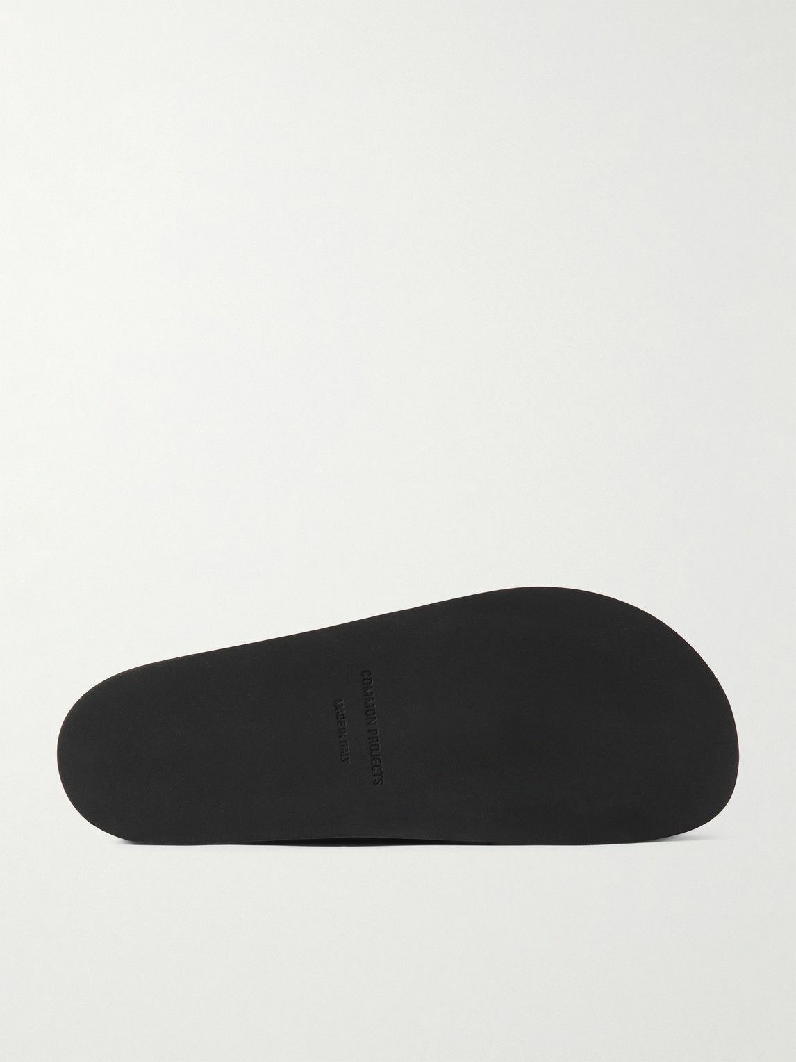 Common Projects - Logo-Debossed Suede Clogs - Black