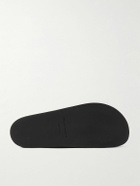 Common Projects - Logo-Debossed Suede Clogs - Black