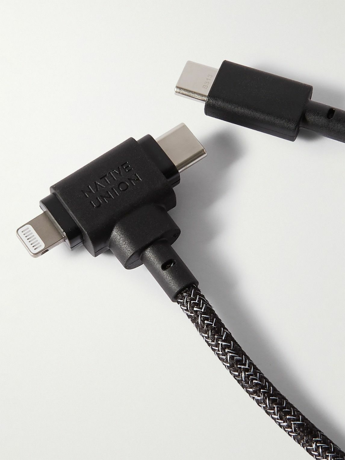 Cable USB-C a Lightning y USB-C Native Union Belt Duo de 1,5 m