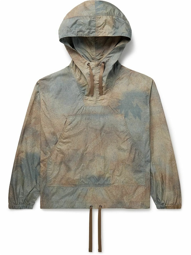 Photo: Beams Plus - MIL Printed Nylon Hooded Jacket - Neutrals