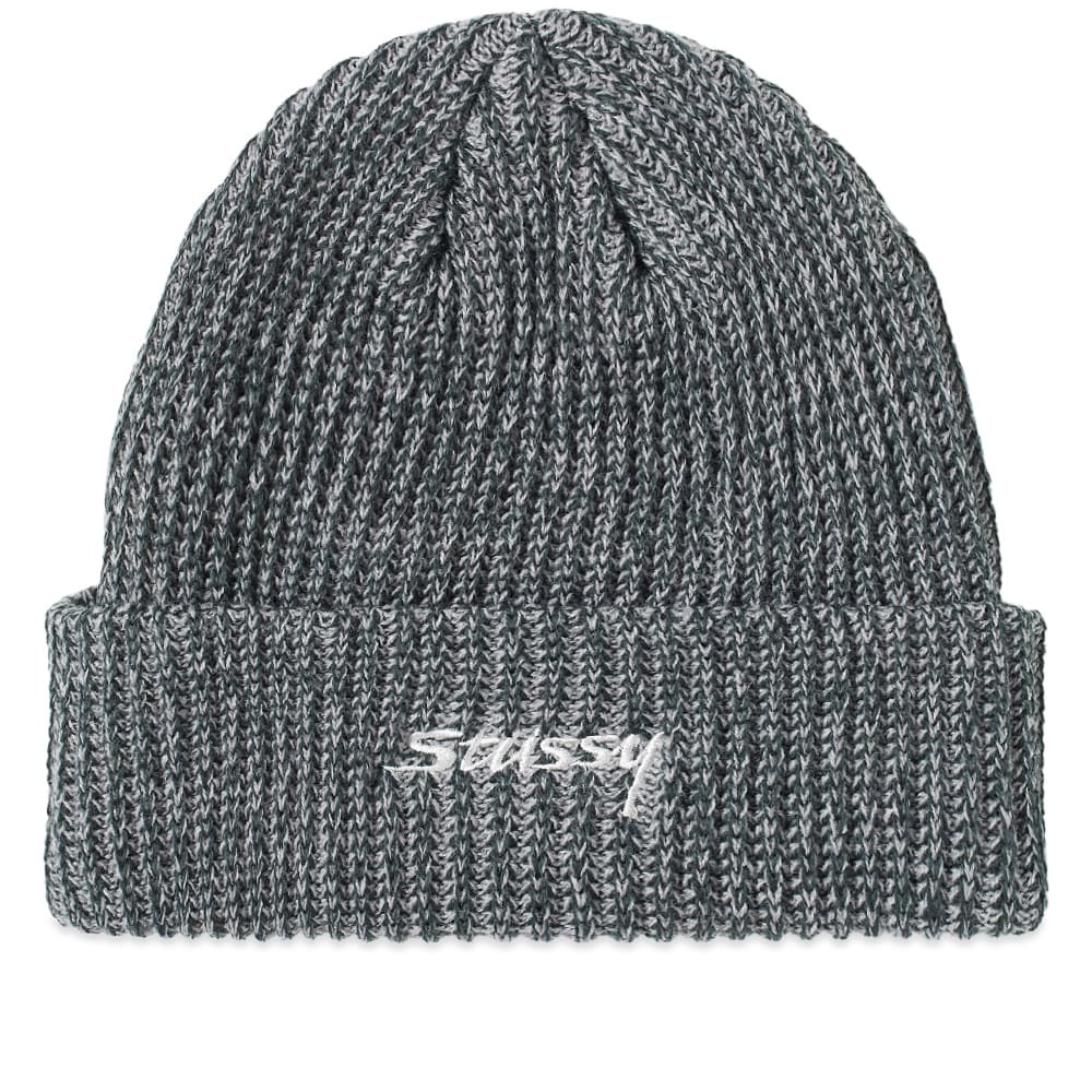 Stussy 2 Tone Knit Short Beanie Stussy