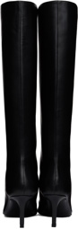 Acne Studios Black Leather Tall Boots