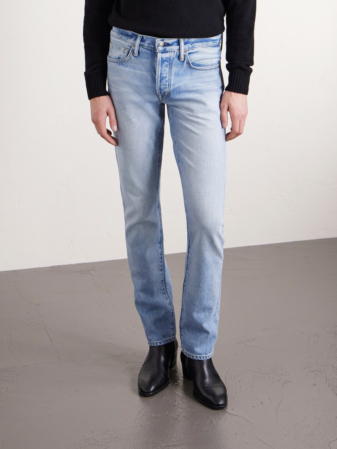 TOM FORD - Slim-Fit Selvedge Jeans - Blue